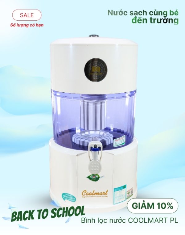 Bình lọc nước để bàn COOLMART PL