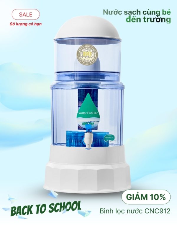 Bình lọc nước để bàn CNC912