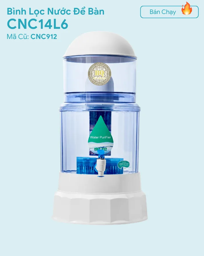 Bình lọc nước để bàn CNC14L6