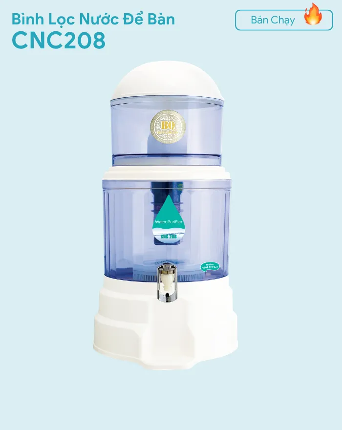 Bình lọc nước để bàn CNC208