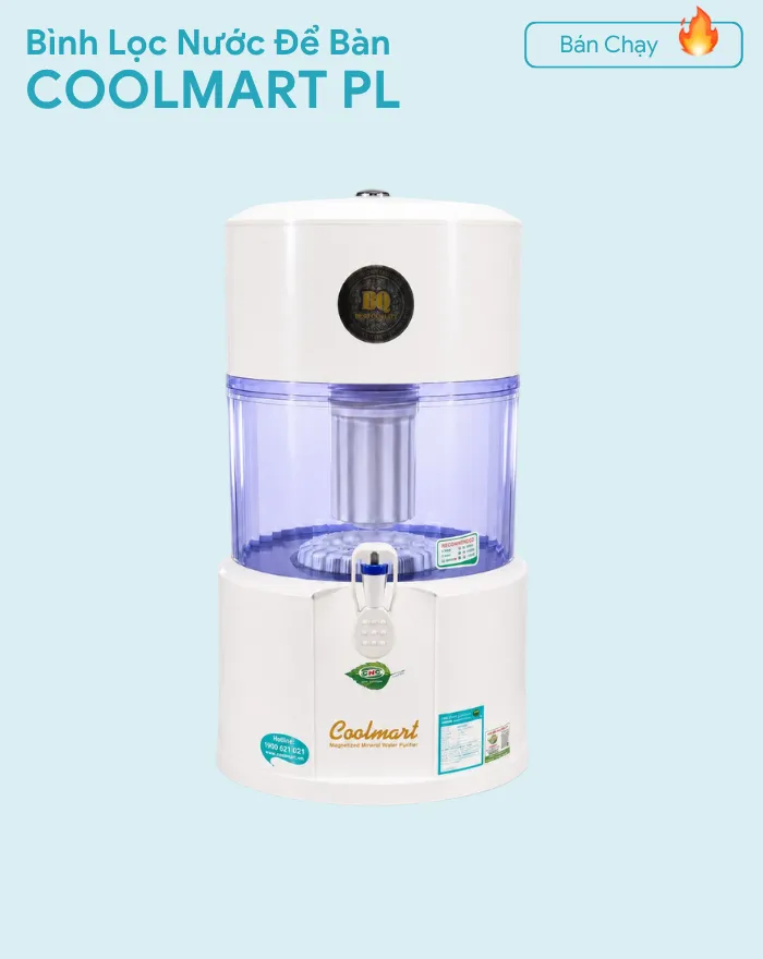 Bình lọc nước để bàn COOLMART PL
