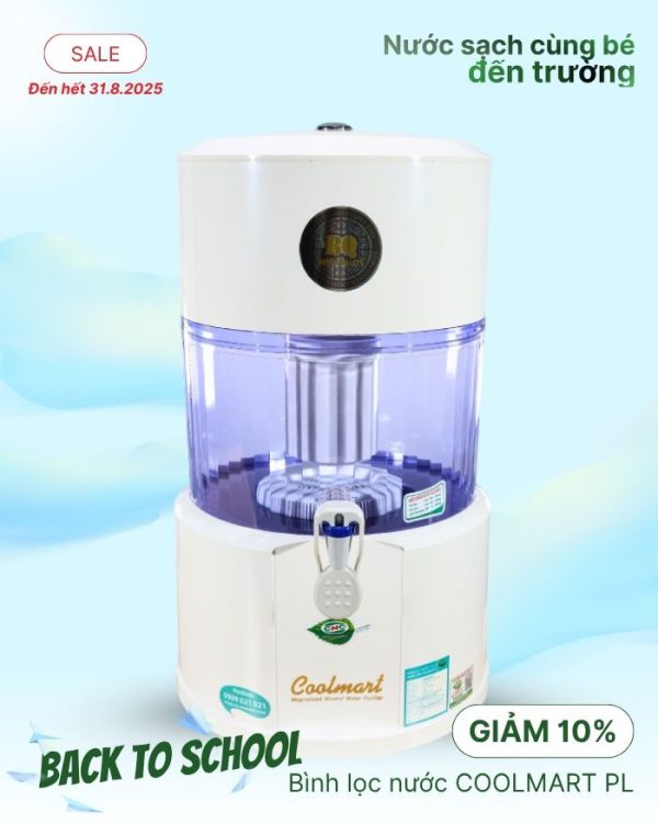 Bình lọc nước để bàn COOLMART PL