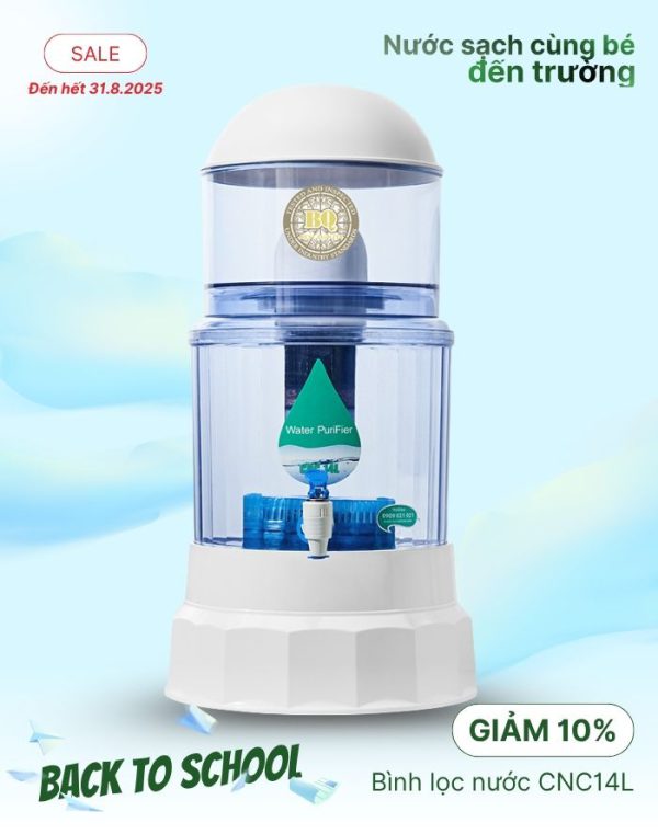 Bình lọc nước để bàn CNC14L