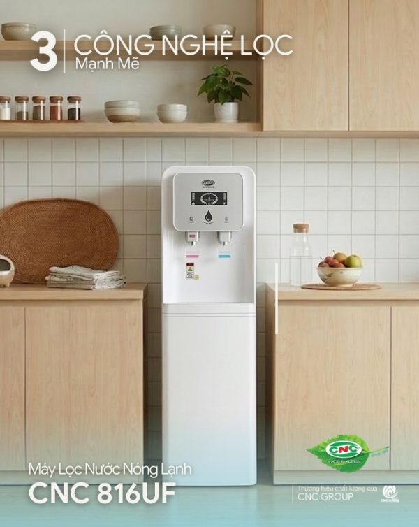 Máy lọc nước nóng lạnh CNC816UF
