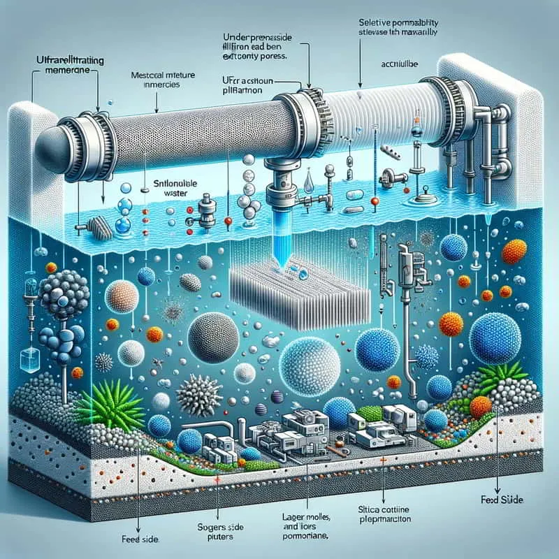 Nguyên lý Hoạt động của Màng Siêu Lọc UF