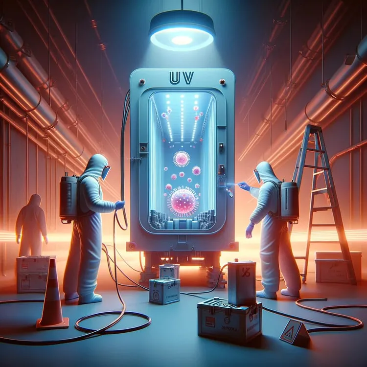 Hướng dẫn lắp đặt bóng đèn UV