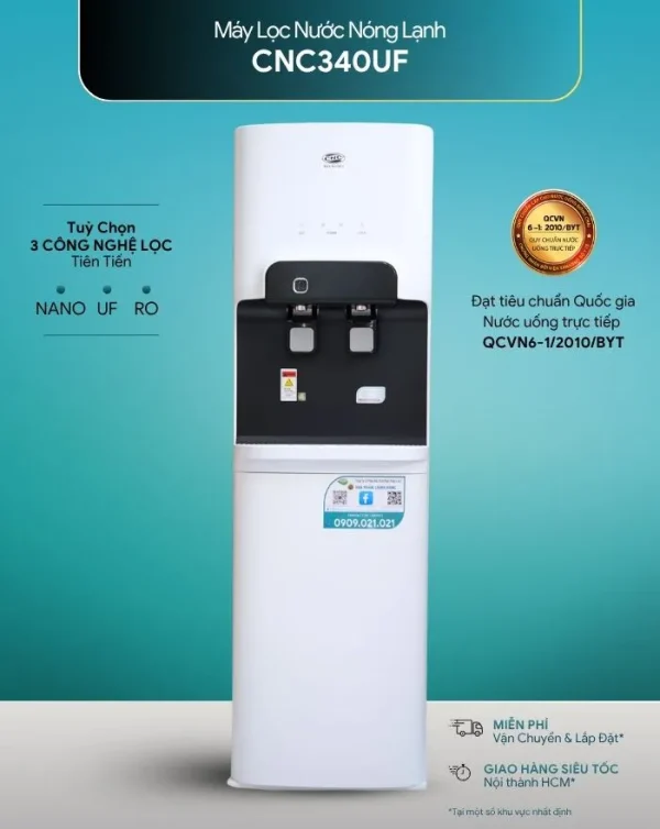 May Loc Nuoc Nong LanhCNC340UF 1