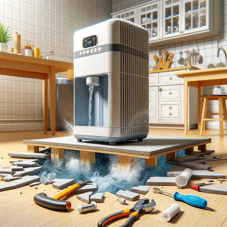 Cài đặt sai và vấn đề bảo trì máy lọc nước