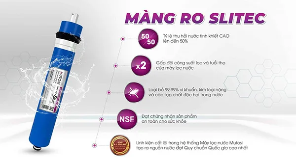 lõi lọc ro thẩm thấu ngược