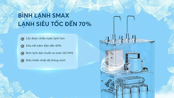 công nghệ làm lạnh block có nhiều ưu điểm