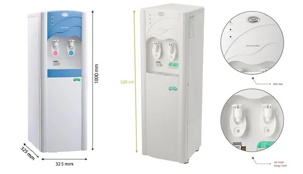 kích thước máy lọc cncvietnam