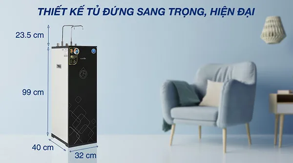 kích thước máy lọc karofi