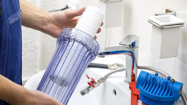 máy lọc nước bị bọt khí do lắp đặt sai quy trình