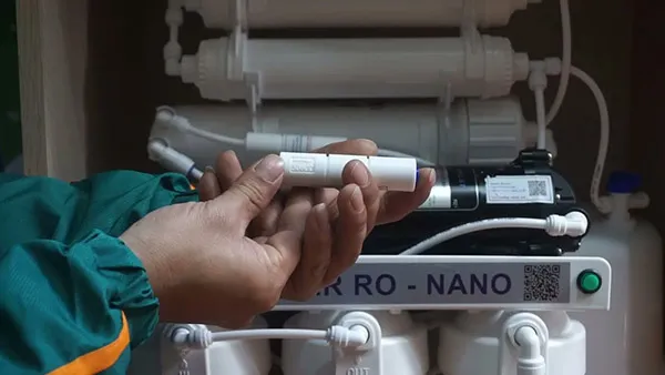 khắc phục van thải flow bị hỏng