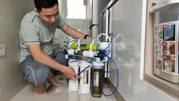 giải quyết vấn đề lọc nước ro