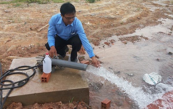 khoan một cái giếng mới