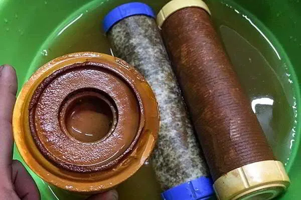 lõi lọc thô 1, 2, 3 bị bẩn