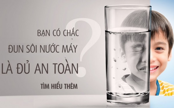 nước máy đun sôi có an toàn để uống