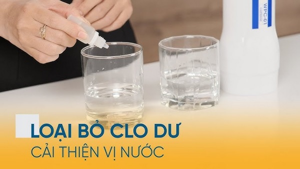 loại bỏ clo