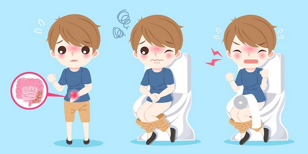thiếu nước và tiêu chảy