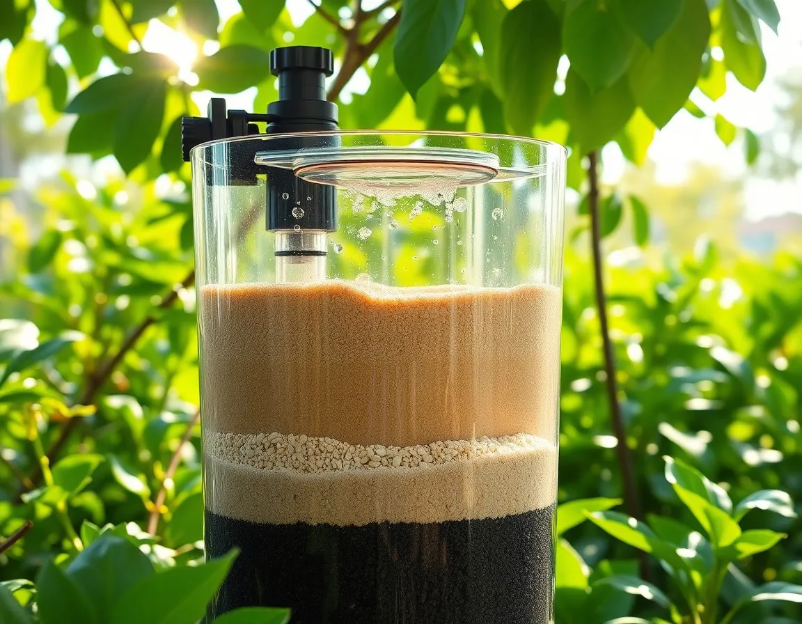 Cách lọc nước bằng cát: Từ A-Z & Ứng dụng